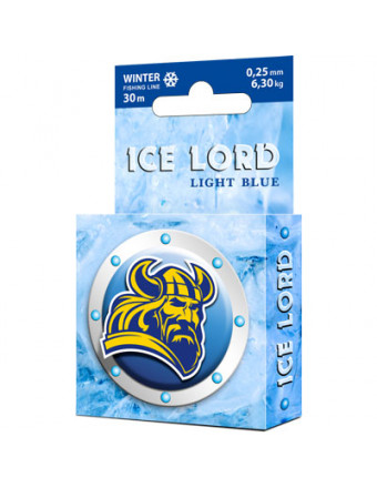 Леска зимняя Ice Lord Light Blue 30m