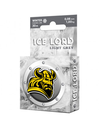 Леска зимняя Ice Lord Light Grey 30m