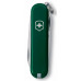 Нож перочинный Victorinox Classic (0.6223.4) 58мм 7функций зеленый