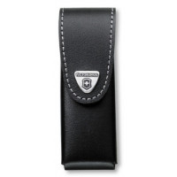 Чехол из нат.кожи Victorinox Leather Belt Pouch (4.0523.3B1) черный с застежкой на липучке блистер